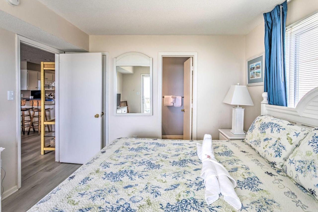 Sunny Windy Hill Beachfront Condo With Private Patio Myrtle Beach Exteriér fotografie